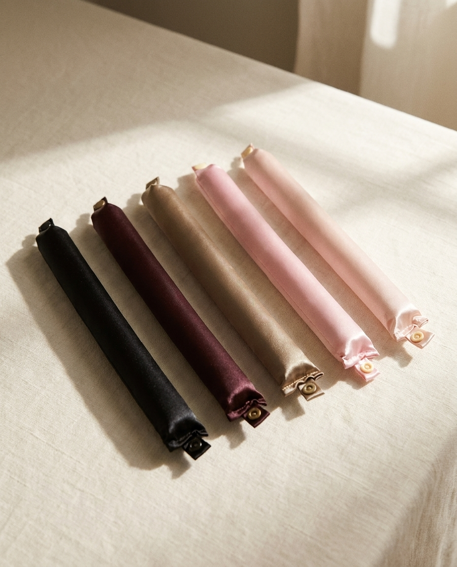 Heatless Silk Curling Rods — Lazy-Girl Overnight Curls