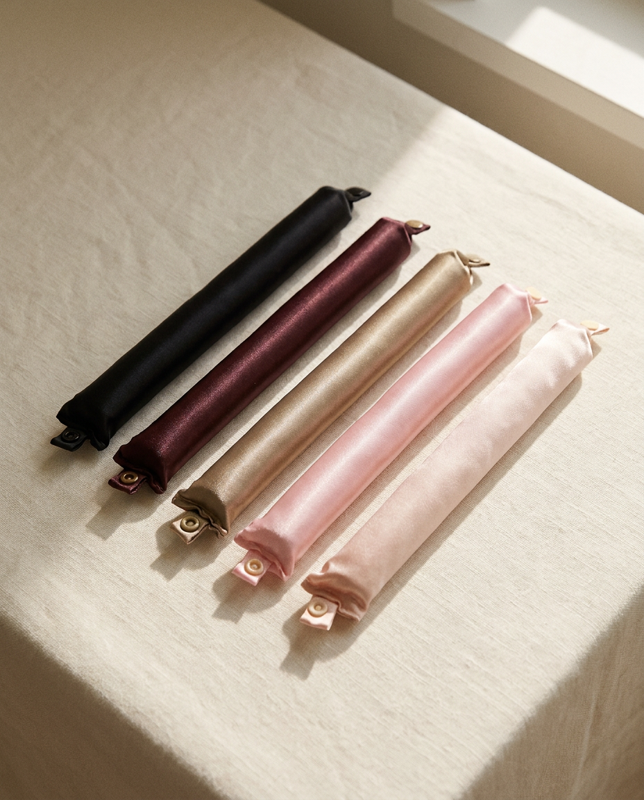 Heatless Silk Curling Rods — Lazy-Girl Overnight Curls