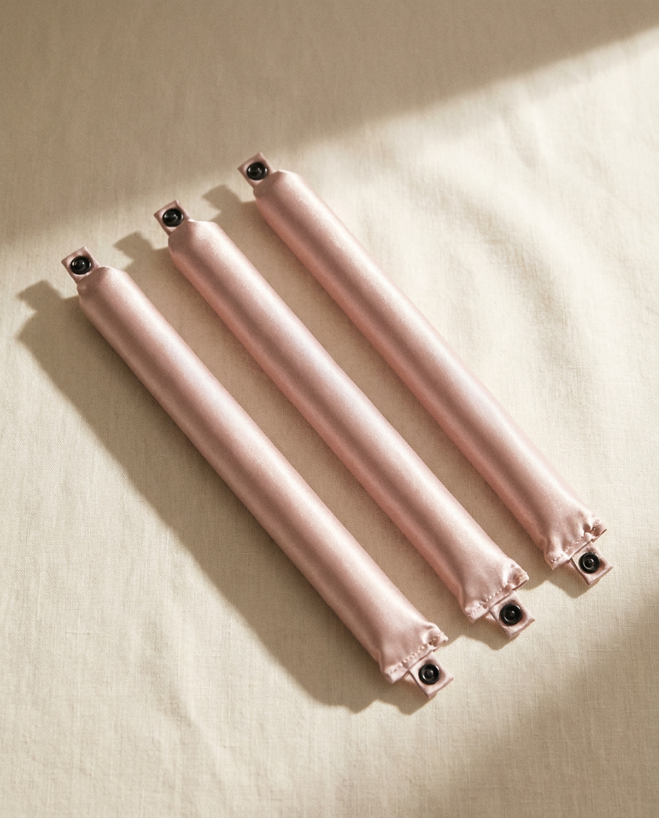 Heatless Silk Curling Rods — Lazy-Girl Overnight Curls