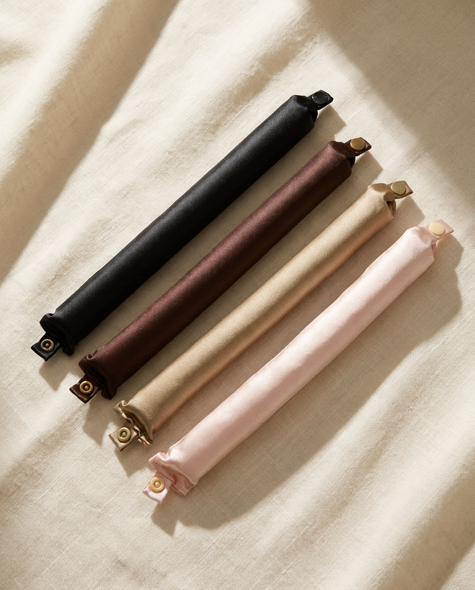 Heatless Silk Curling Rods — Lazy-Girl Overnight Curls