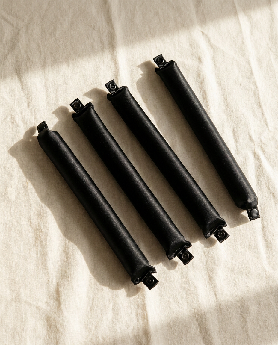 Heatless Silk Curling Rods — Lazy-Girl Overnight Curls