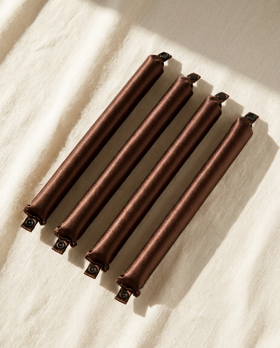 Heatless Silk Curling Rods — Lazy-Girl Overnight Curls