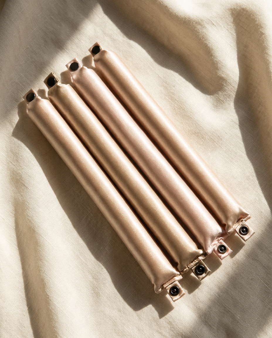 Heatless Silk Curling Rods — Lazy-Girl Overnight Curls
