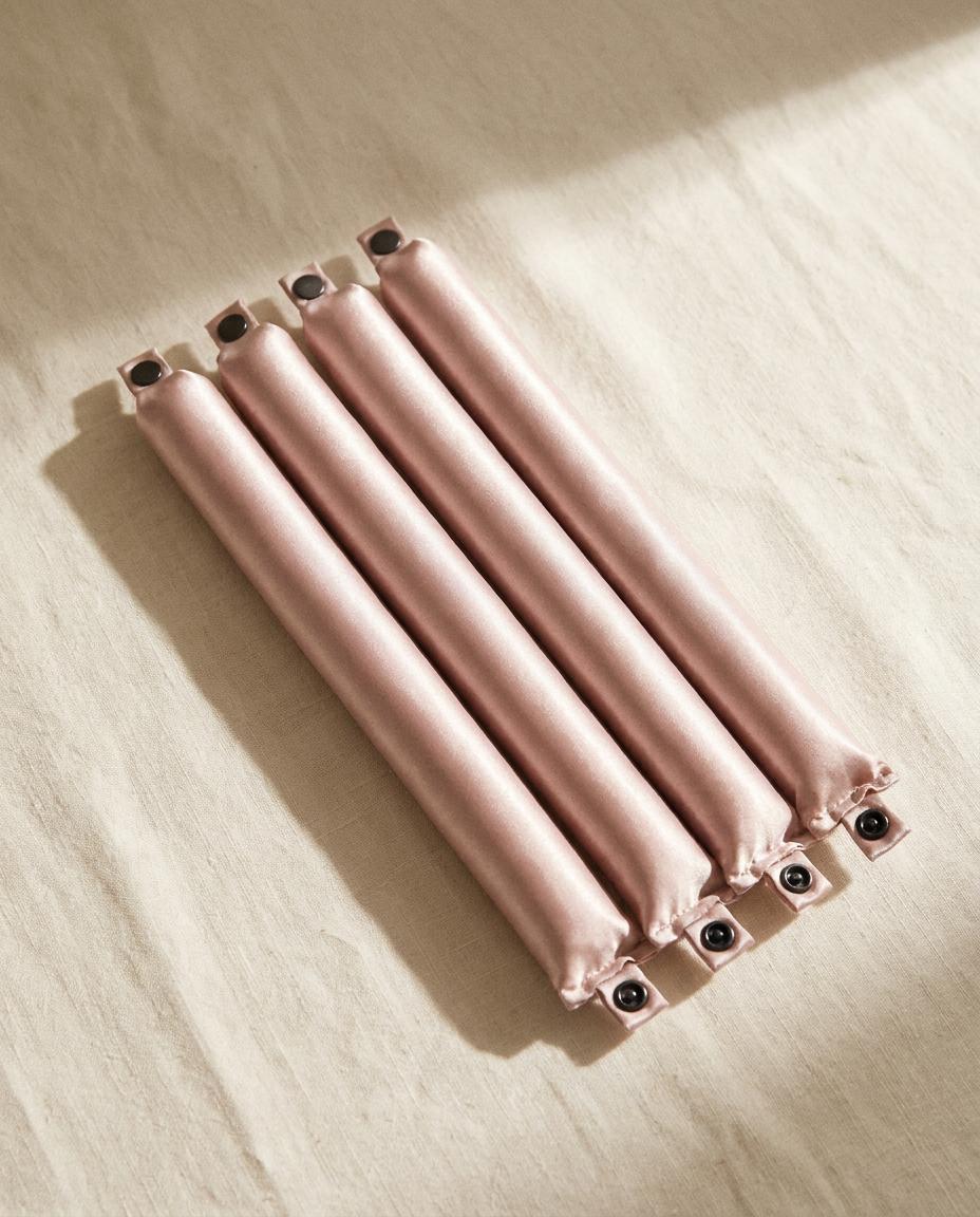 Heatless Silk Curling Rods — Lazy-Girl Overnight Curls