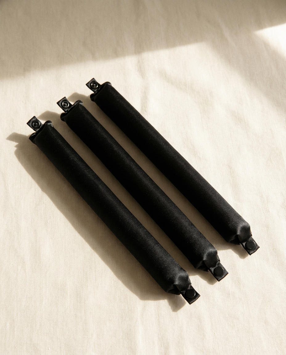 Heatless Silk Curling Rods — Lazy-Girl Overnight Curls