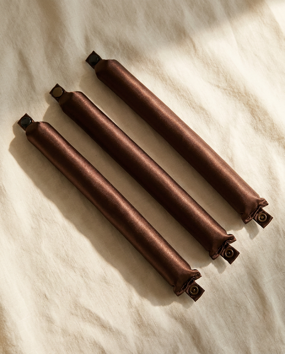 Heatless Silk Curling Rods — Lazy-Girl Overnight Curls